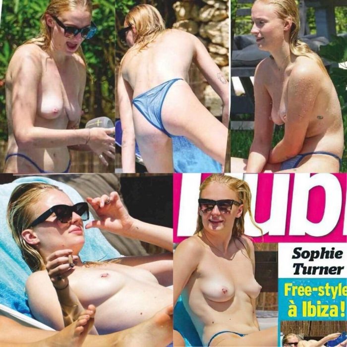 Sophie Turner Topless NSFW