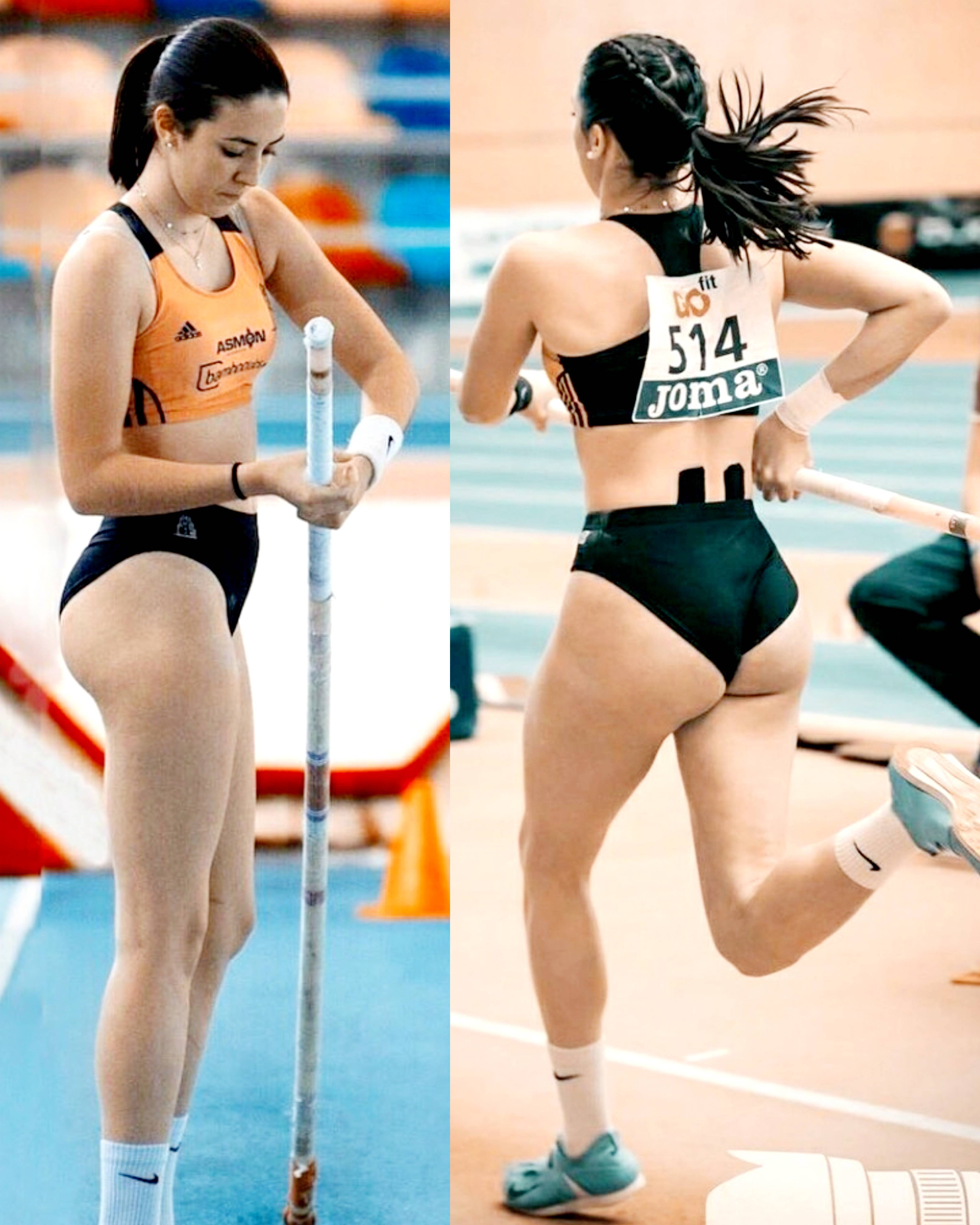 Spanish Pole Vaulter Nerea Pere