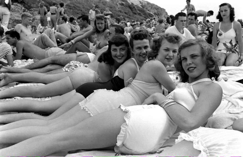 Spring Break In Southern California 1947 NSF