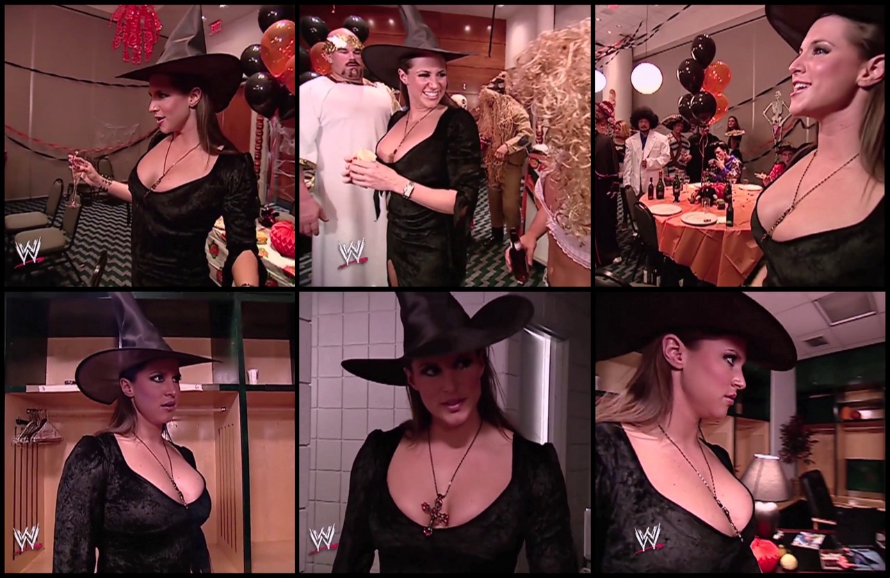 Stephanie Mcmahon As A Busty Witch NSFW