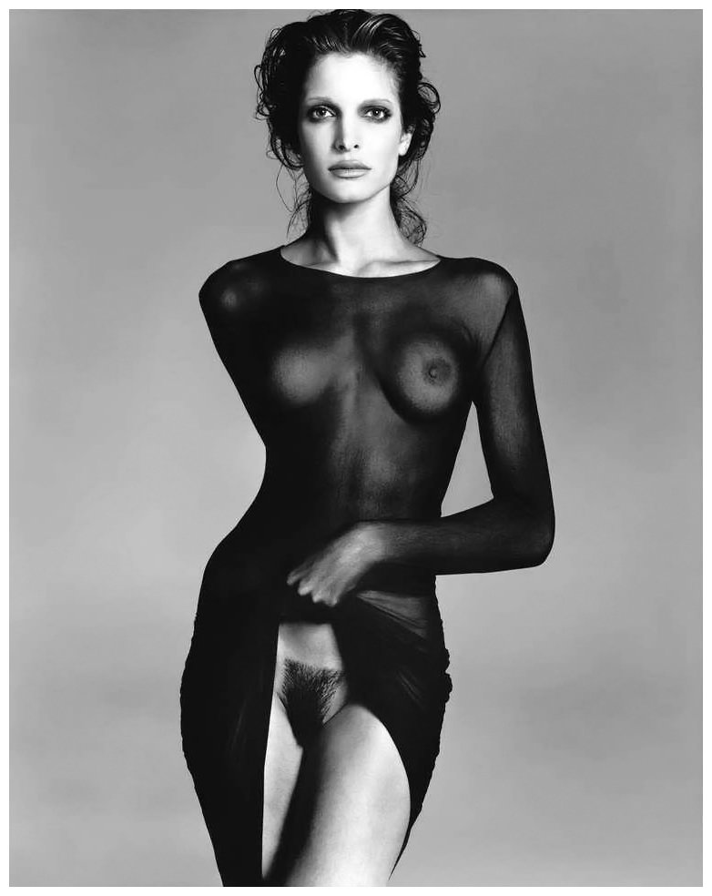 Stephanie Seymour New York 1992 Photographed By Richard Avedon NSFW