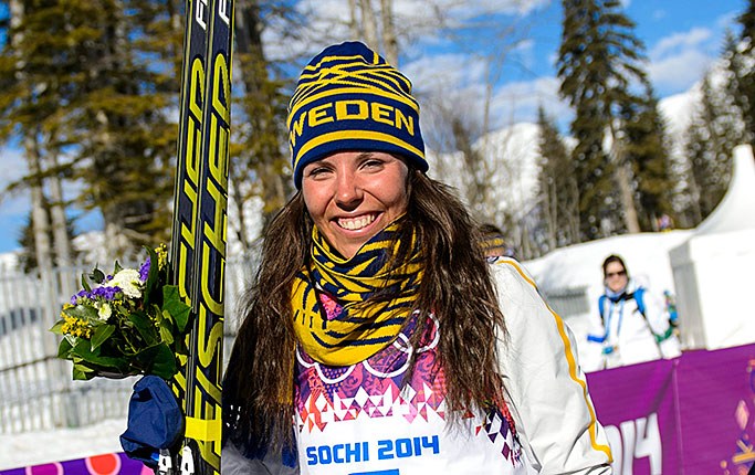 Swedish Cross Country Skier Charlotte Kall