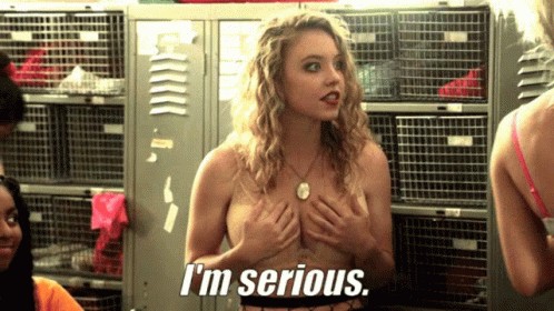 Sydney Sweeney Touching Her Breasts NSFW