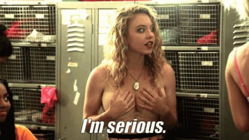 Sydney Sweeney Touching Her Breasts NSFW