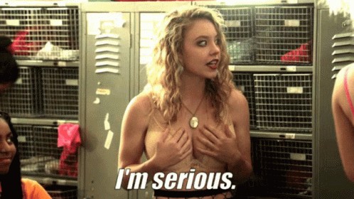 Sydney Sweeney Touching Her Breasts NSFW