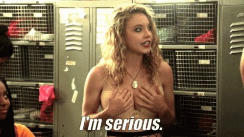 Sydney Sweeney Touching Her Breasts NSFW