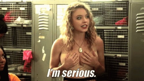 Sydney Sweeney Touching Her Breasts NSFW