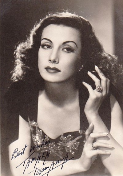 Tamara Toumanova Ballerina And Actress Circa 1940s NSF
