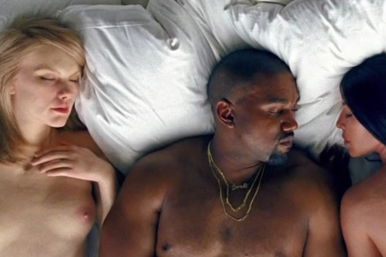 Taylor Swift Naked In The New Kanye West Video NSFW