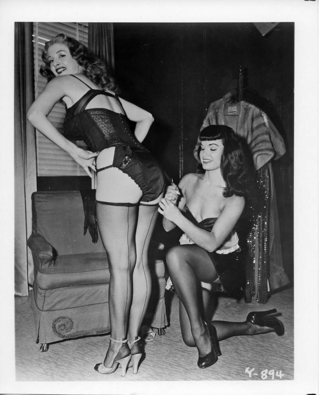 Tempest Storm Andamp Bettie Page NSF