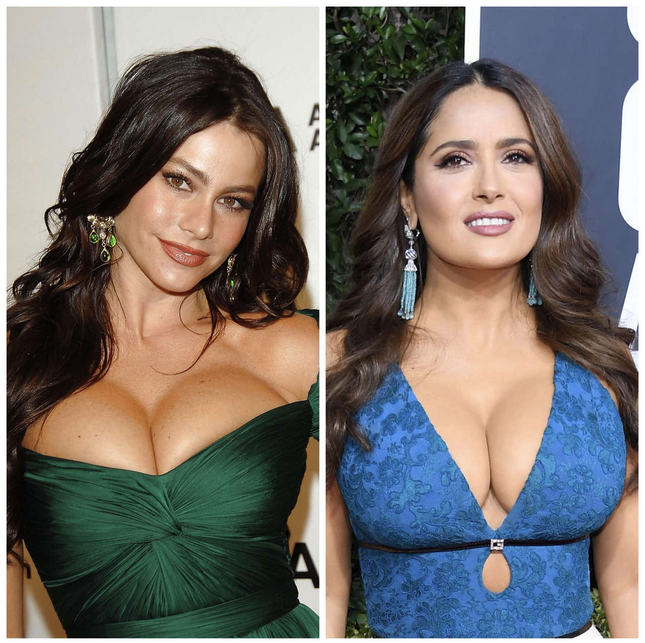 The Battle Of The Latinas Sofia Vergara Vs Salma Hayek Who Wins Big Tit