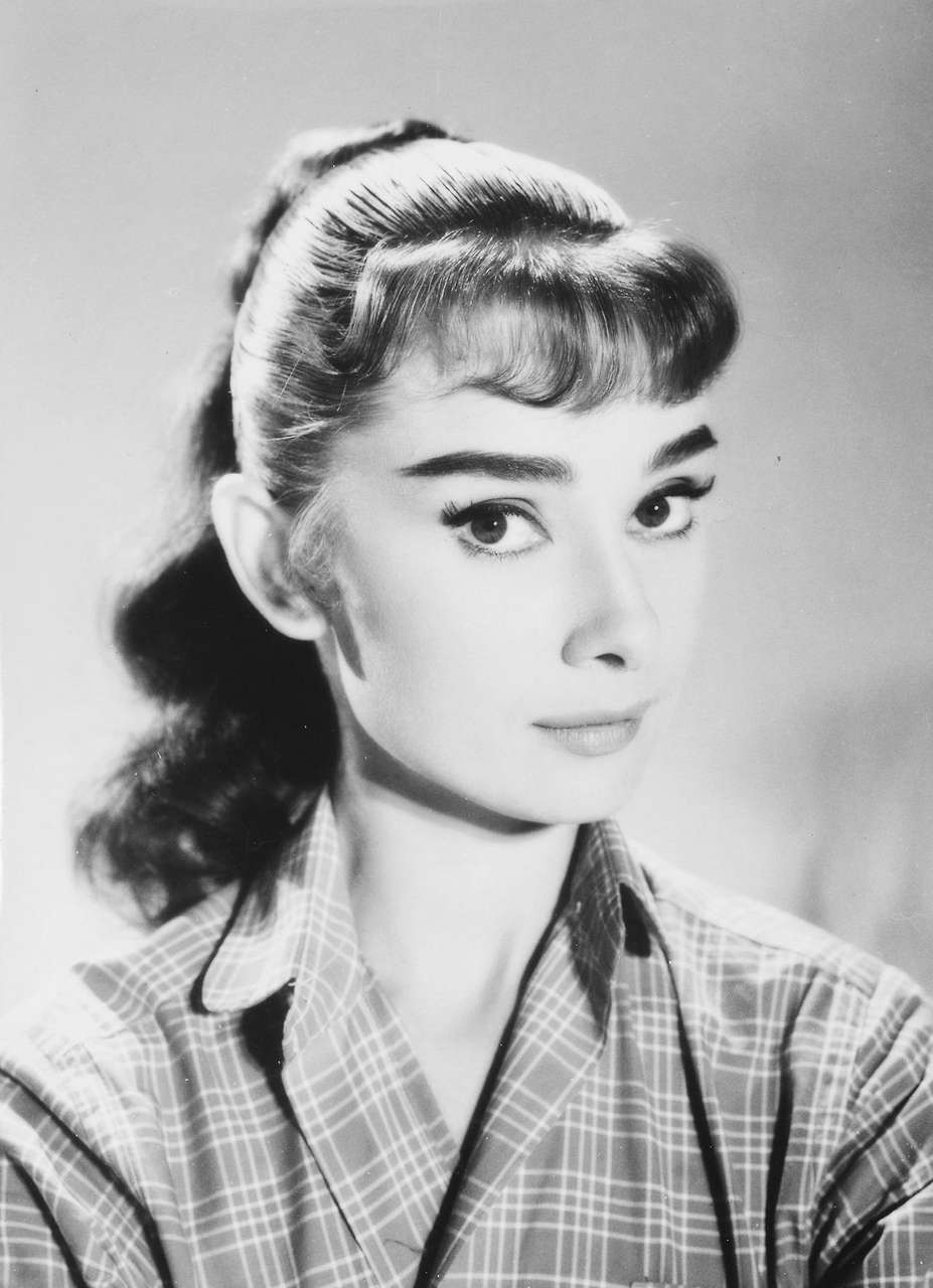 The Beautiful Audrey Hepburn October 1955 NSF