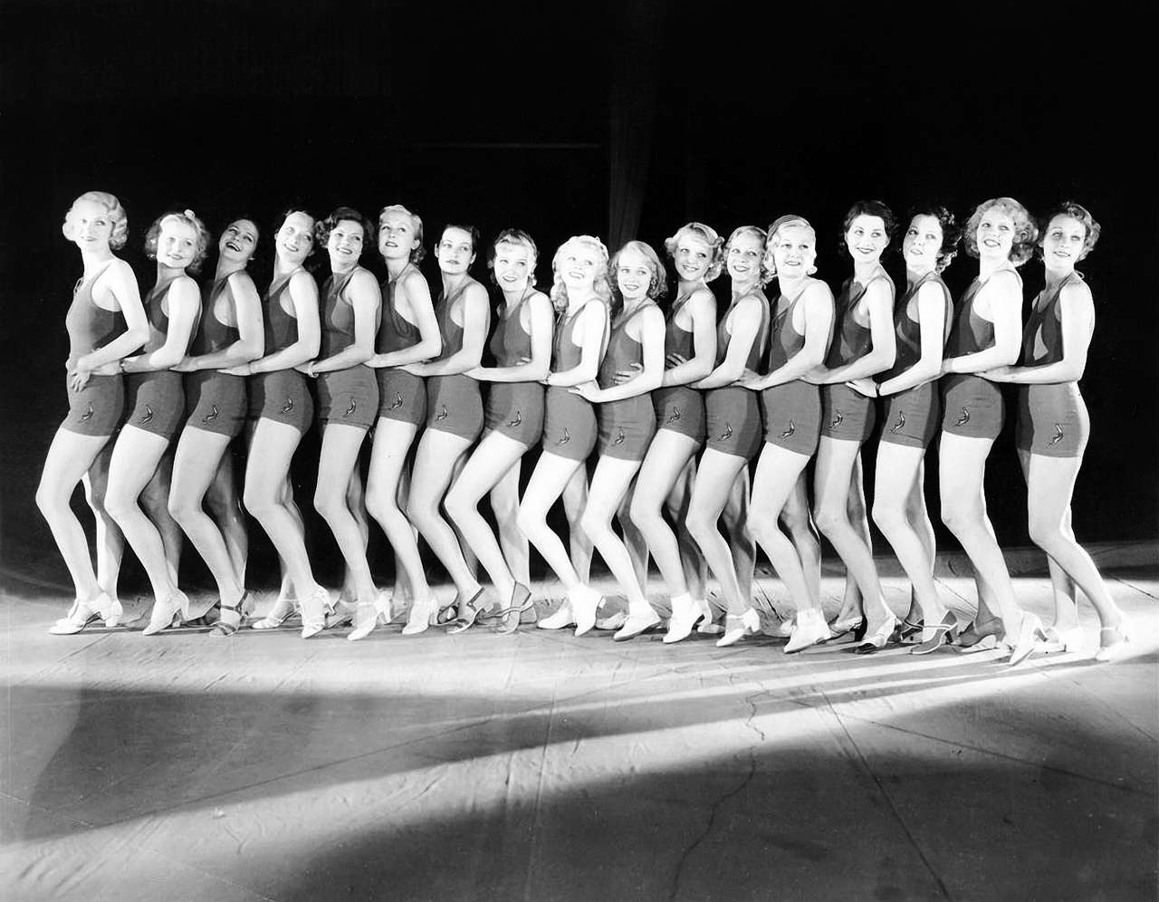 The Busby Berkeley Chorus Girls In Footlight Parade 1933 NSF