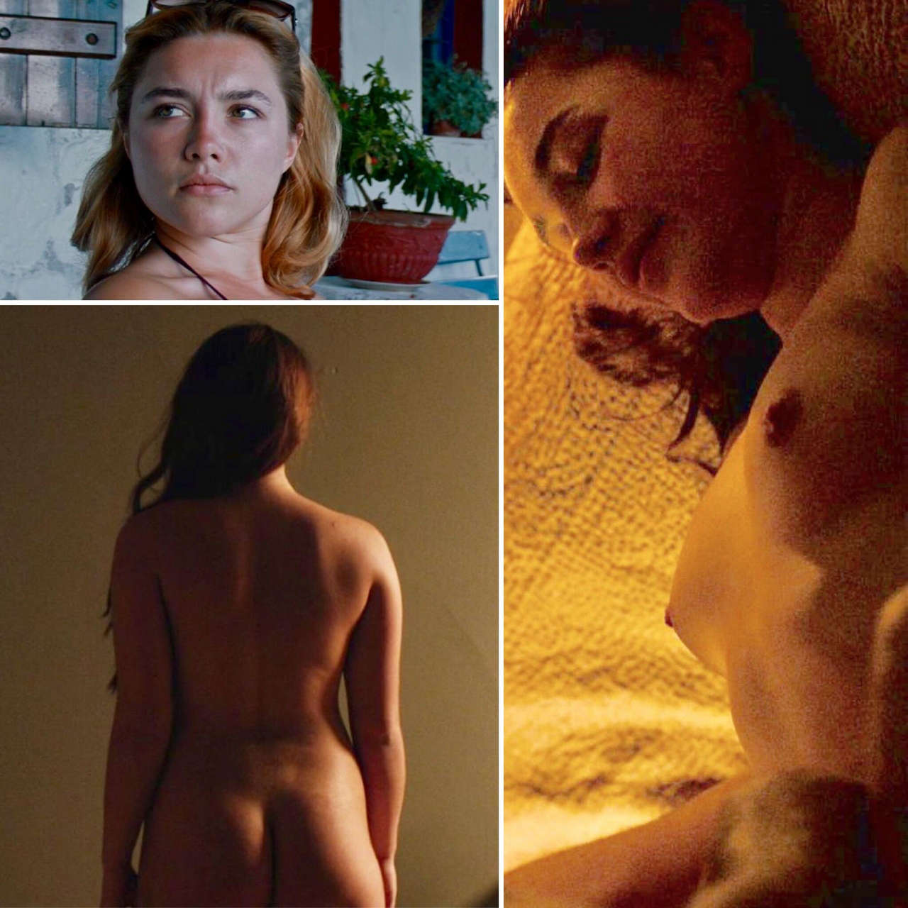 The Grace Of Florence Pugh Ass From Lady Mcbeth Tits From Outlaw King NSFW