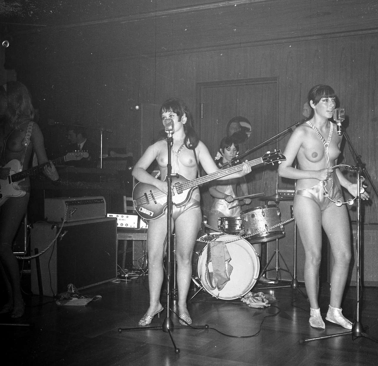 The Ladybirds Topless All Girl Band From The 1960s NSF