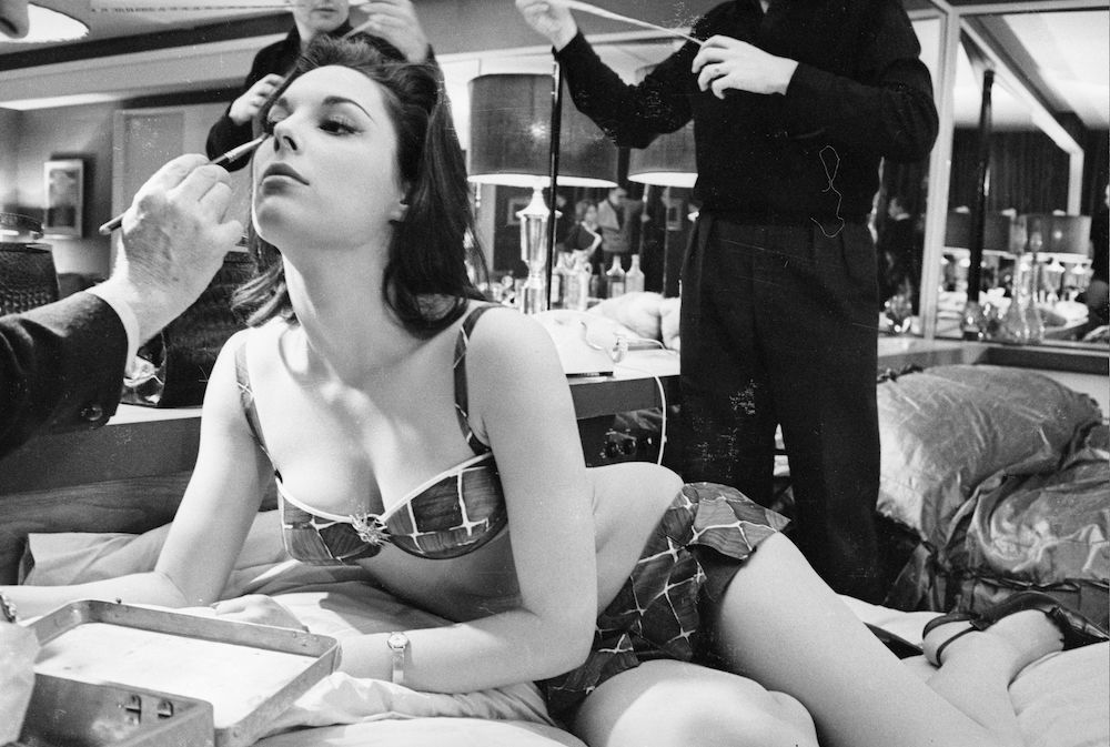 Tracy Reed On The Set Of Dr Strangelove March 7 1963 NSF