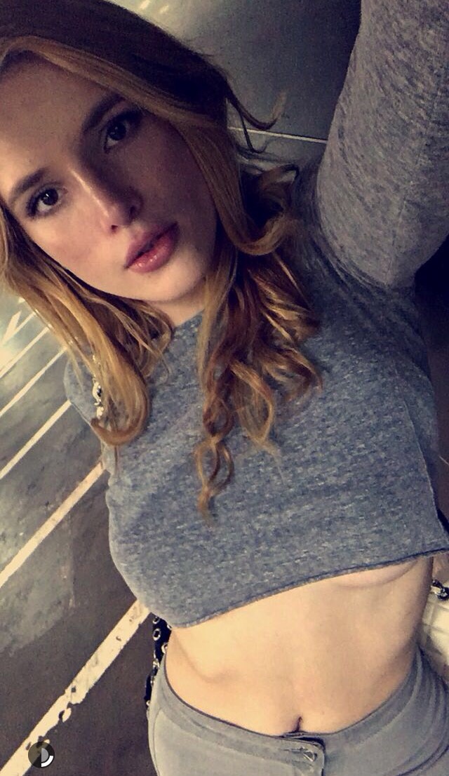 Under Boob From Bella Thorne NSFW