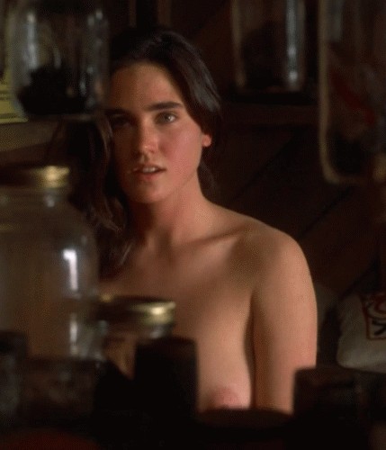 Unloading A Weeks Worth Of Cum On Jennifer Connellys Fat Tits NSFW