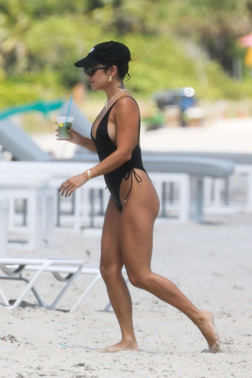 Vanessa Hdugens Swimsuit Beach Miami