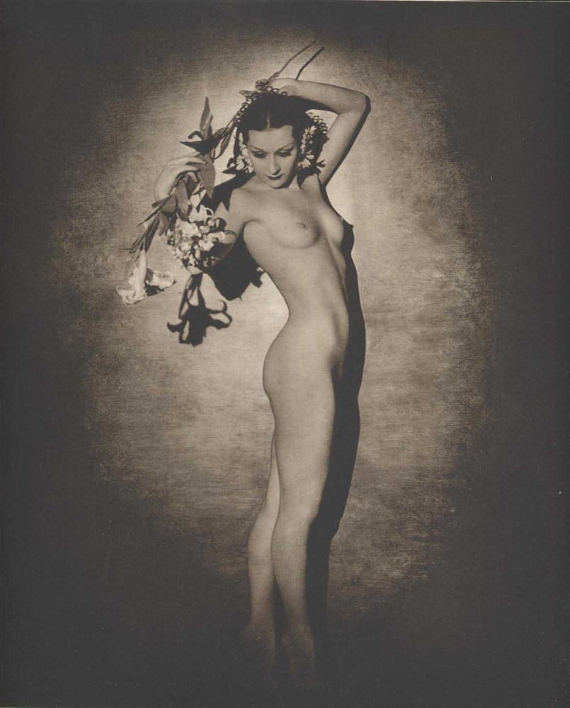 Vintage Nude Photographed By Walter Bird C 1938 NSF