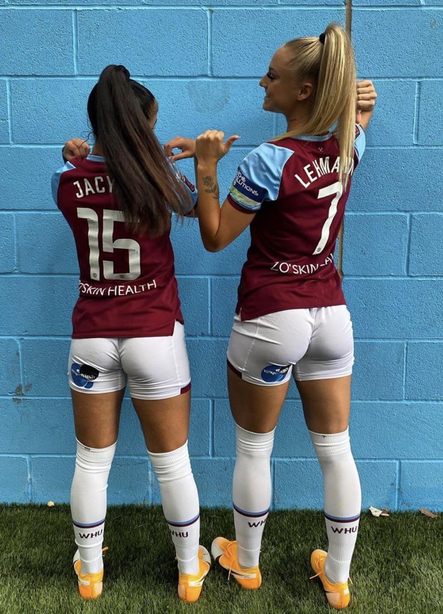 West Ham Football Players Jacynta And Alish