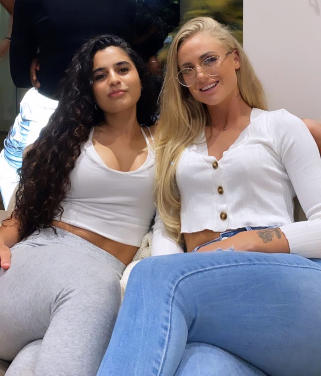 West Ham Footballers Jacynta Galabadaarachchi And Alisha Lehman