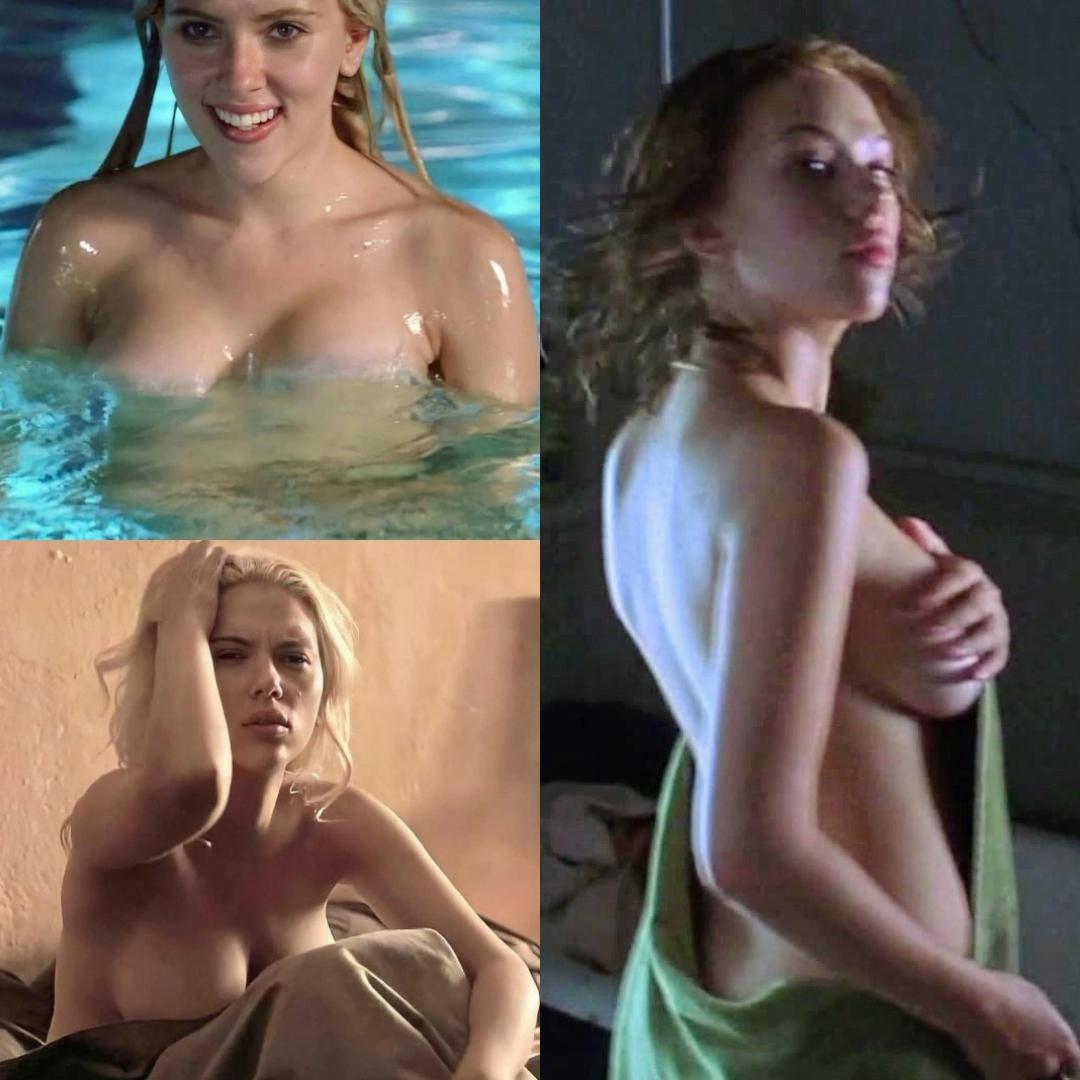 Who Wants To Lick Scarlett Johanssons Huge Boobs After I Hard Empty My Balls On Her NSF