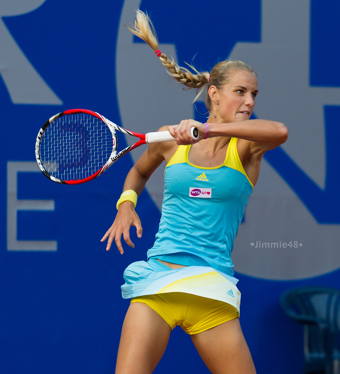 Woman Tennis Player Arantxa Rus At Nuernberger Versicherungscup 201