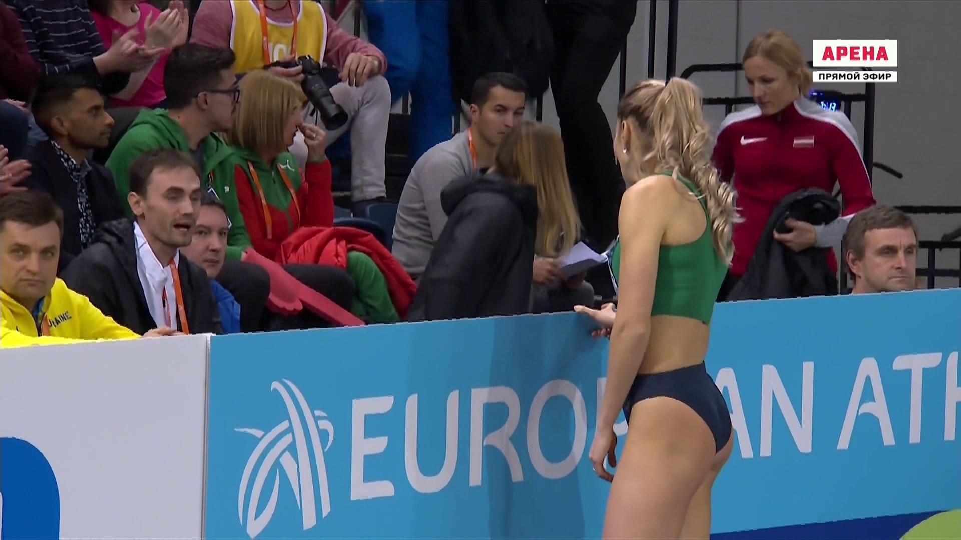 Womens Long Jump Huge Wedgies At Ec 2019 Glasgo