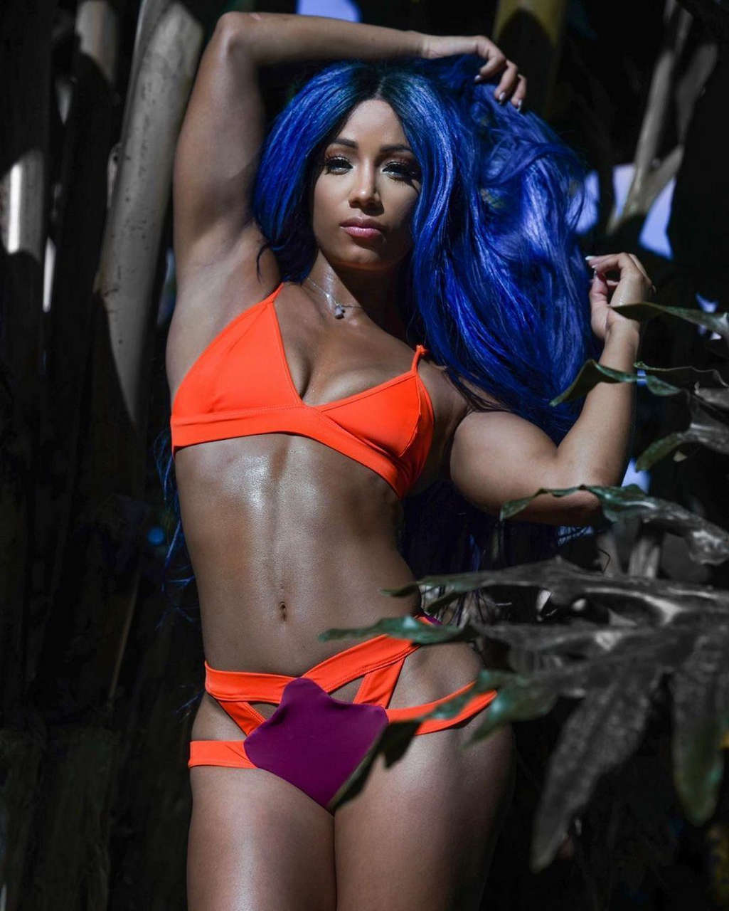 Wwes Sasha Banks Abs